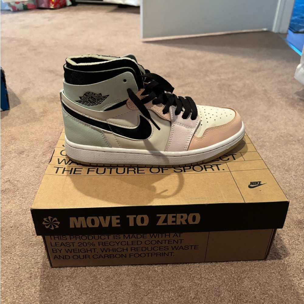 Nike Air Jordan 1 High OG - Black and Beige